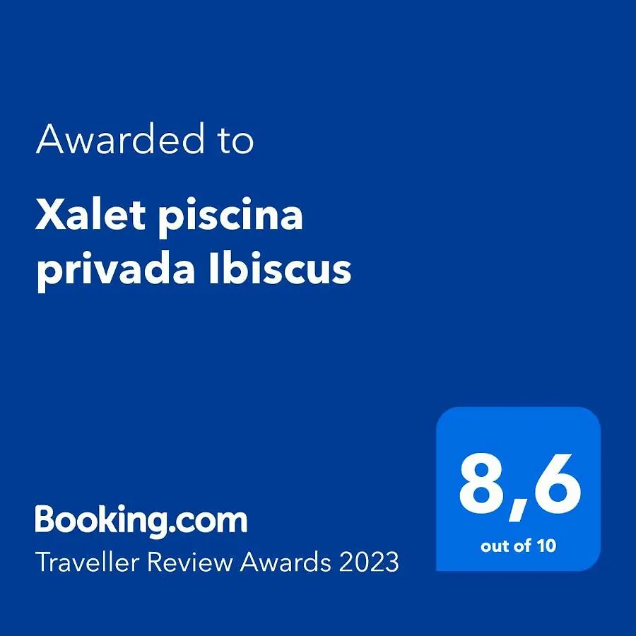 Xalet Piscina Privada Ibiscus Villa L'Ametlla de Mar Holiday home
